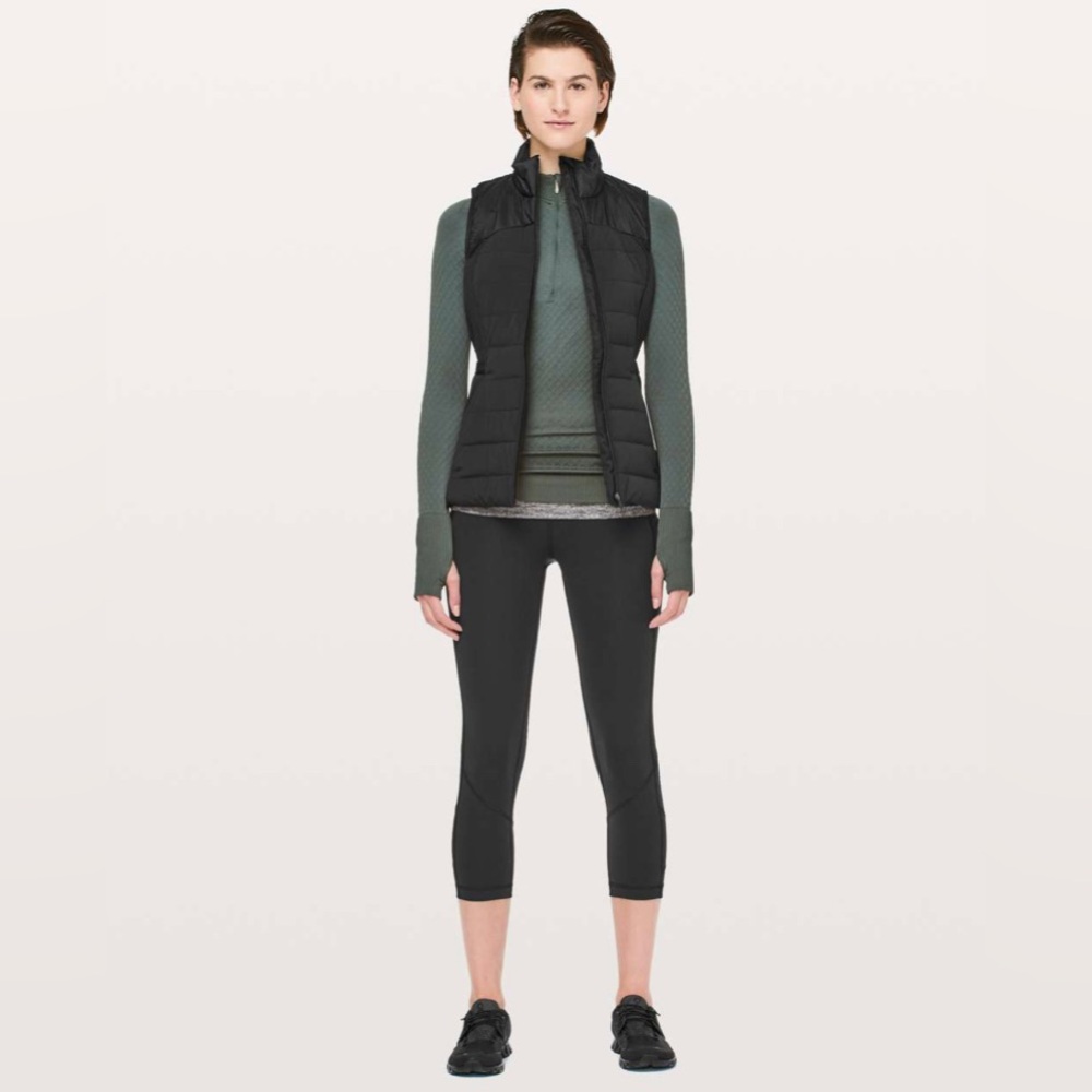 Lululemon Pace Rival Crop *Full-On Luxtreme 22" Black Size 4